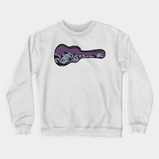 Purple Mountains Guitar Case Crewneck Sweatshirt